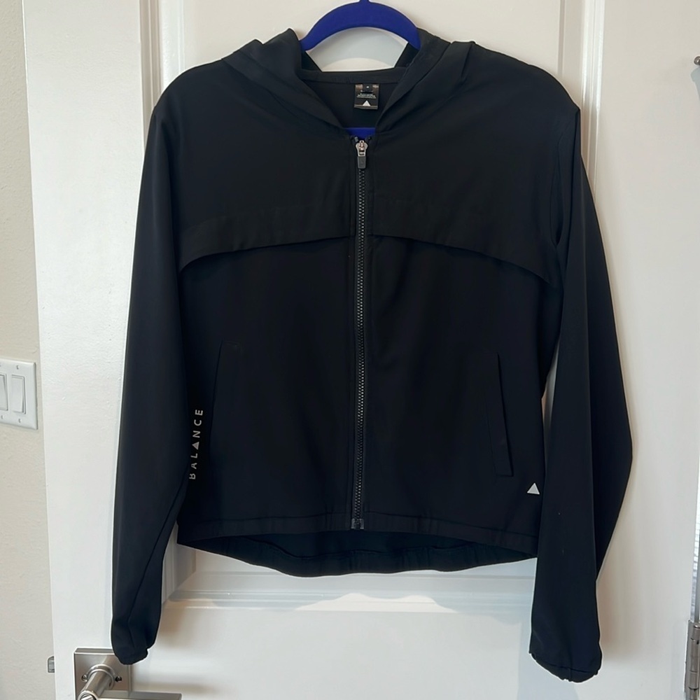 BALANCE ATHLETICA aka VITALITY OG Lightweight Hooded Gym Zip Up Jacket